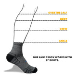Ankle Wool Work Sock