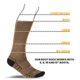 Boot Wool Work Sock