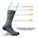Boot Wool Work Sock