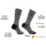 Crew Wool Work Sock