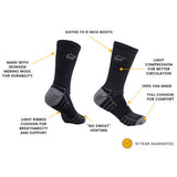 Crew Wool Work Sock