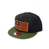 National 1.0 Snapback (Army/Ghost Camo W- Orange/Black Patch)
